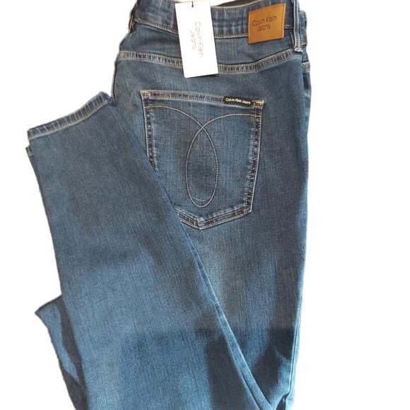 Calvin Klein Jeans Denim - Calvin Klein High Rise Skinny Jeans Women's Size 22W NWT